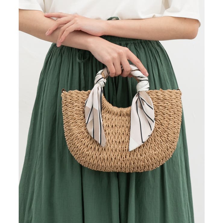 ベージュ | カゴバッグ ハンドバッグ バッグ | Honeys