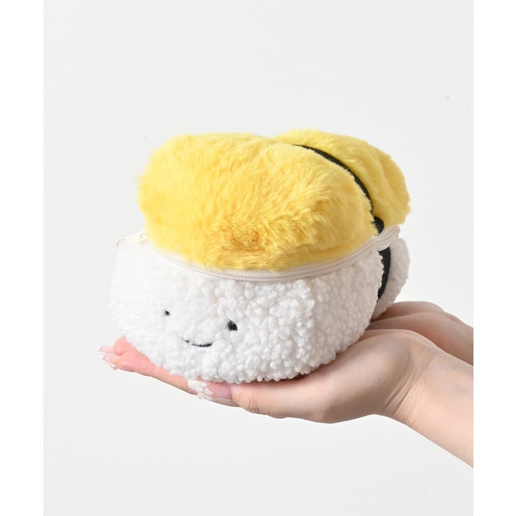 たまごのおすし | ペンケース ぬいぐるみ 小物入れ | Honeys