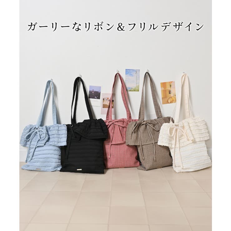 トートバッグ バッグ 鞄 | Honeys | 詳細画像2 
