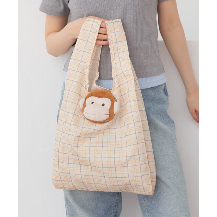 サル | バッグ 鞄 エコバッグ | Honeys