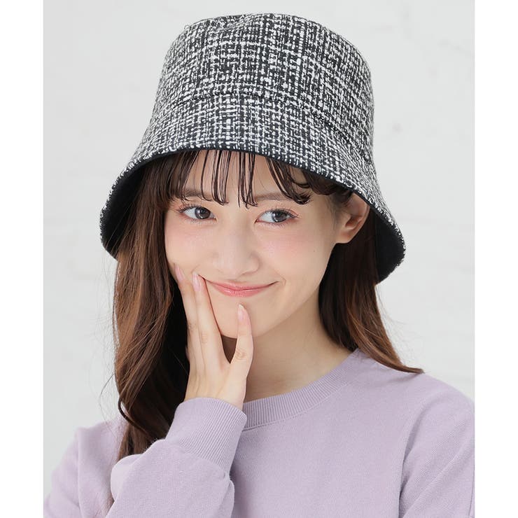 【クロ×オフ】帽子 バケットハット  2WAY[品番：HNSW0007939]｜Honeys（ハニーズ）のレディースファッション通販｜SHOPLIST（ショップリスト）