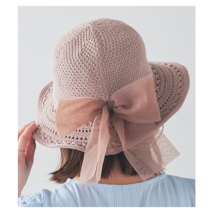 【ハニーズ】帽子 ハット リボン付ハット | Honeys | 詳細画像8 