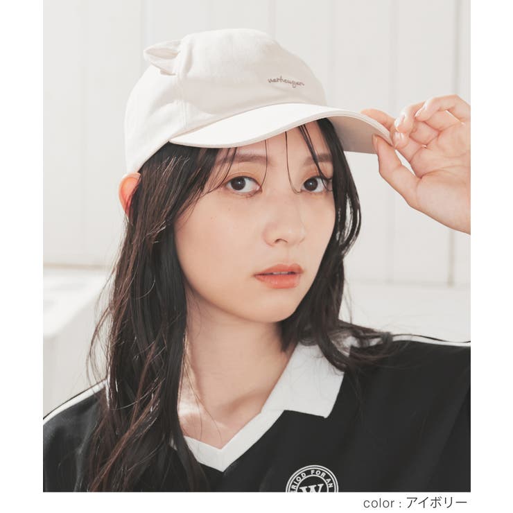 帽子 キャップ ネコ耳 | Honeys | 詳細画像2 