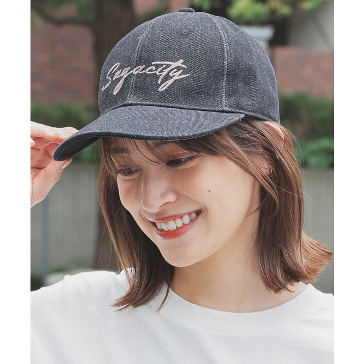 ブラック | 帽子 キャップ ロゴキャップ | Honeys