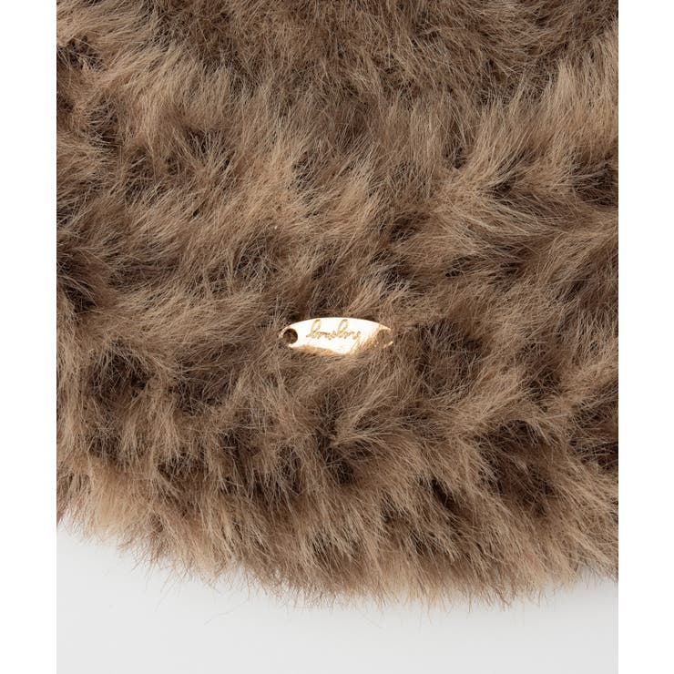 帽子 ベレー帽 シャギー素材 | Honeys | 詳細画像12 