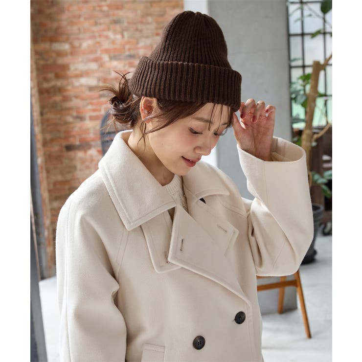 帽子 ニット帽 プレート付き | Honeys | 詳細画像10 