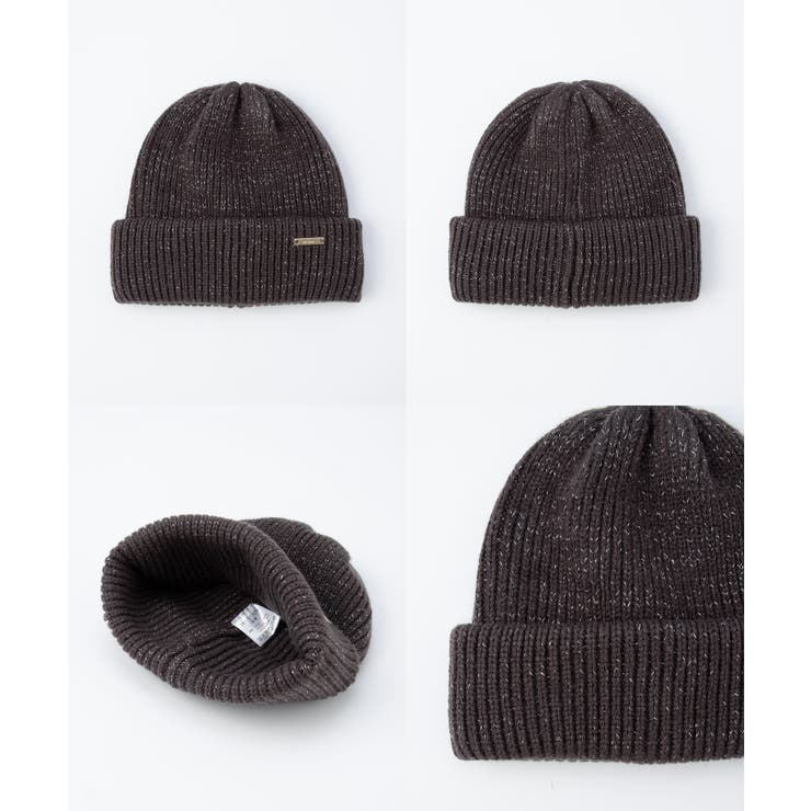 帽子 ニット帽 プレート付き | Honeys | 詳細画像14 