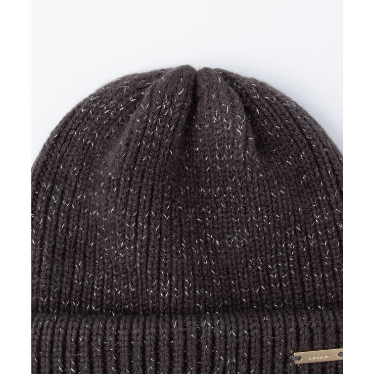 帽子 ニット帽 プレート付き | Honeys | 詳細画像15 