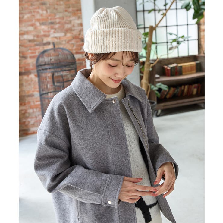 帽子 ニット帽 プレート付き | Honeys | 詳細画像2 