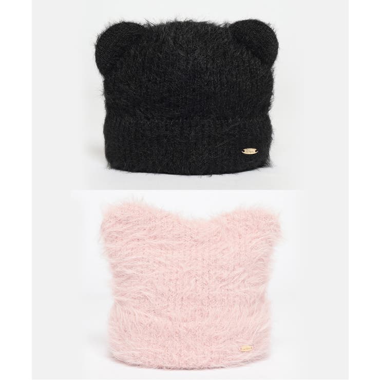 帽子 ニット帽 ネコ耳 | Honeys | 詳細画像11 
