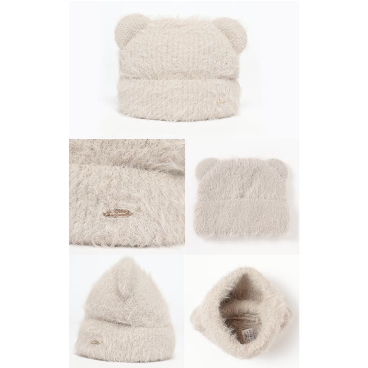 帽子 ニット帽 ネコ耳 | Honeys | 詳細画像13 