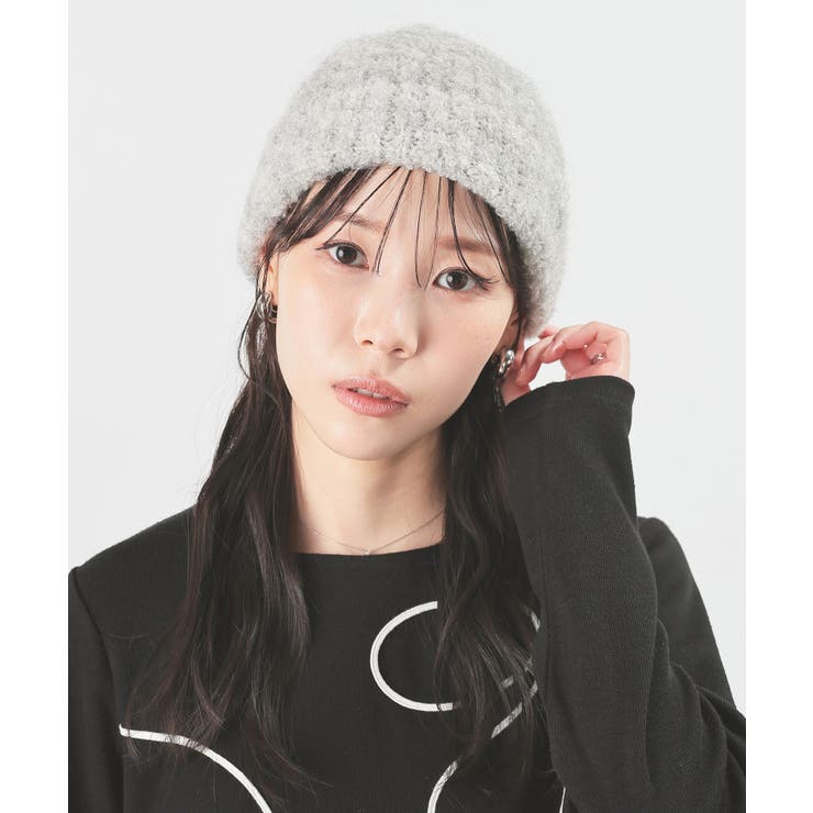 帽子 ニット帽 リブ編み | Honeys | 詳細画像8 