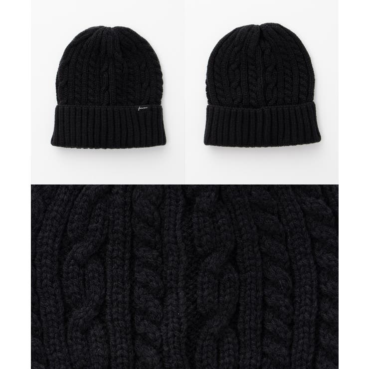 帽子 ニット帽 ケーブル編み | Honeys | 詳細画像13 