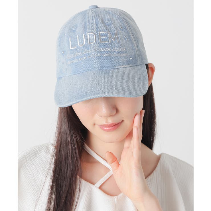 ブルーデニム | 帽子 キャップ ロゴ | Honeys