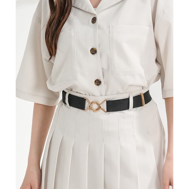 ベルト ゴムベルト 無地 | Honeys | 詳細画像8 