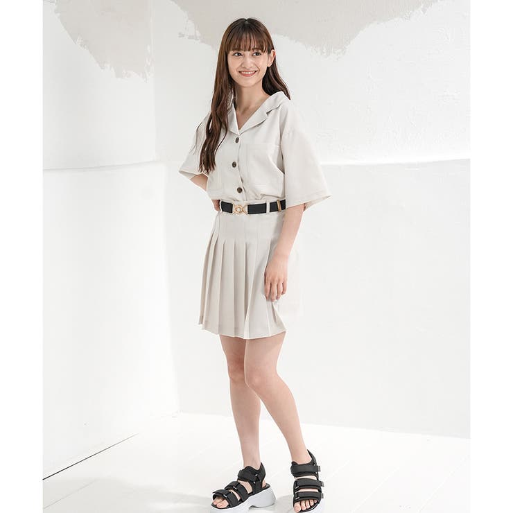 ベルト ゴムベルト 無地 | Honeys | 詳細画像3 