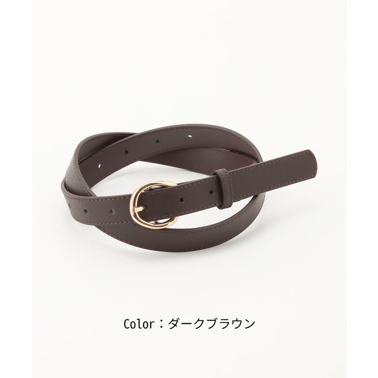 ベルト バックル フェイクレザー | Honeys | 詳細画像16 