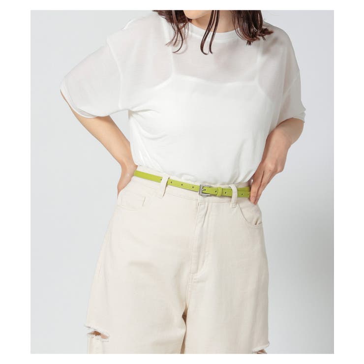 ベルト 細ベルト レディース | Honeys | 詳細画像5 