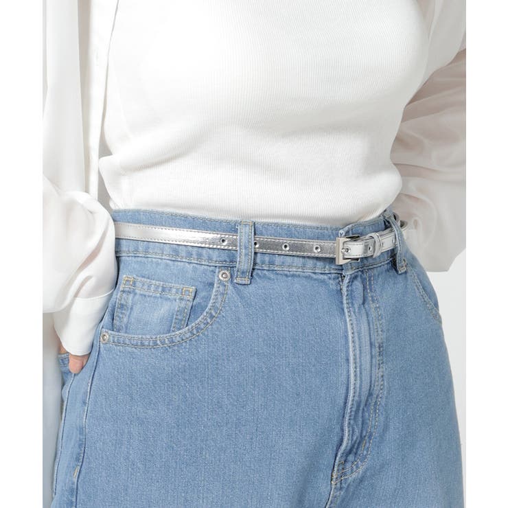 シルバー | ベルト 細ベルト レディース | Honeys