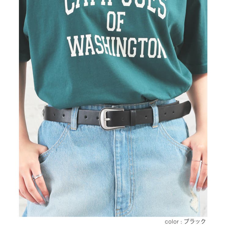 ベルト 合皮 コンチョ付き | Honeys | 詳細画像3 