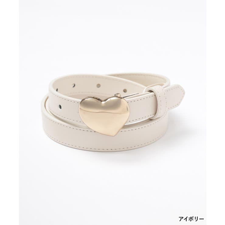 ベルト ハートモチーフ 合皮 | Honeys | 詳細画像11 