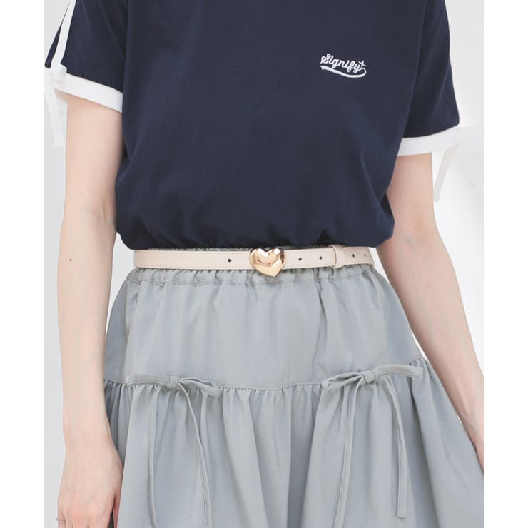 ベルト ハートモチーフ 合皮 | Honeys | 詳細画像3 