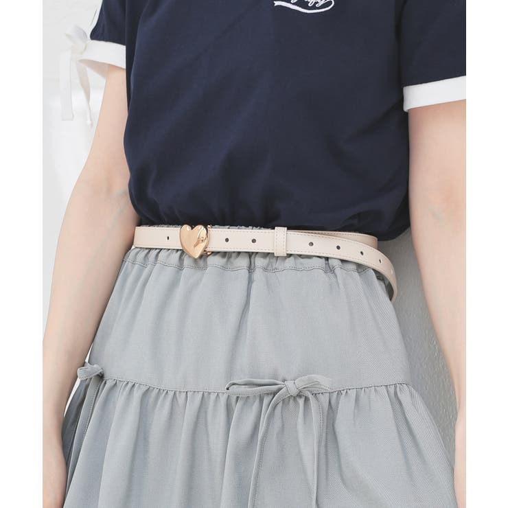 ベルト ハートモチーフ 合皮 | Honeys | 詳細画像4 