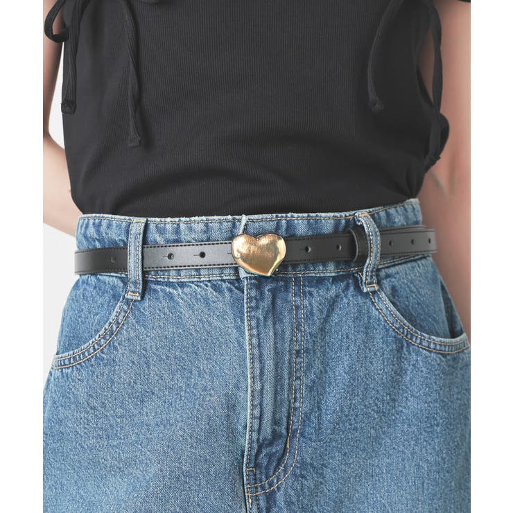 ベルト ハートモチーフ 合皮 | Honeys | 詳細画像7 