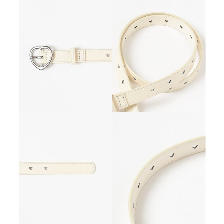 ベルト ハートホール ハートバックル | Honeys | 詳細画像12 