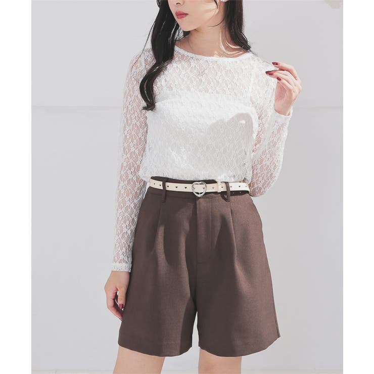 ベルト ハートホール ハートバックル | Honeys | 詳細画像3 