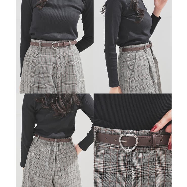 ベルト ハートホール ハートバックル | Honeys | 詳細画像8 