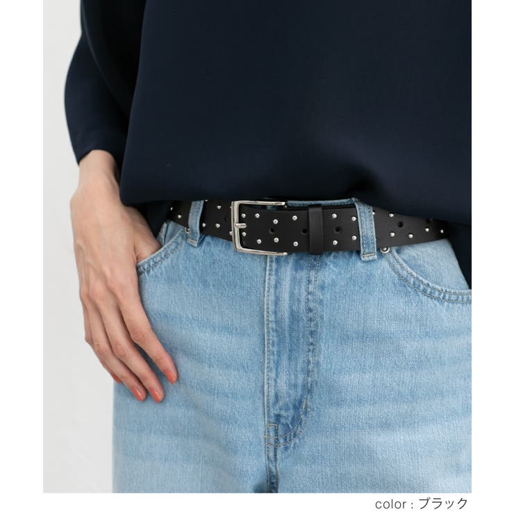 ベルト スタッズ 合皮 | Honeys | 詳細画像3 