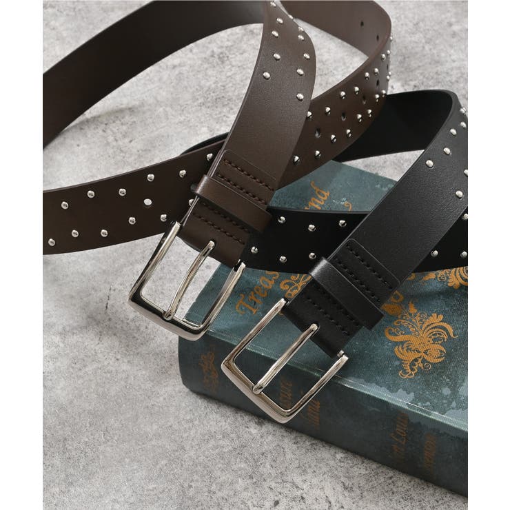 ベルト スタッズ 合皮 | Honeys | 詳細画像9 