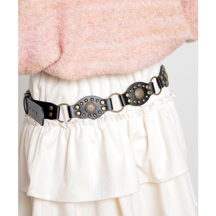 ベルト 合皮 装飾 | Honeys | 詳細画像12 