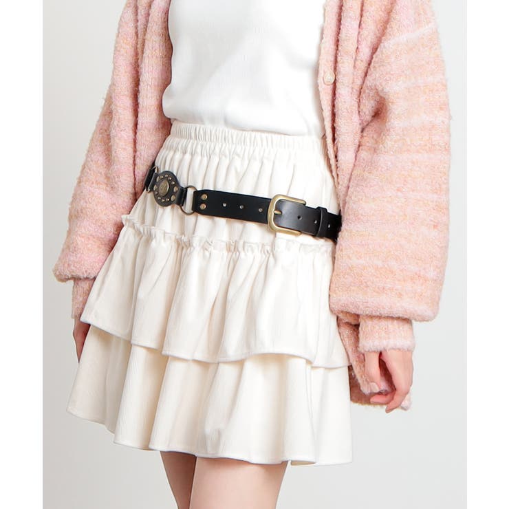 ベルト 合皮 装飾 | Honeys | 詳細画像3 