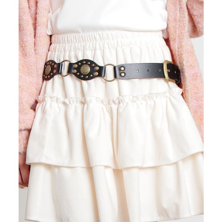 ベルト 合皮 装飾 | Honeys | 詳細画像4 