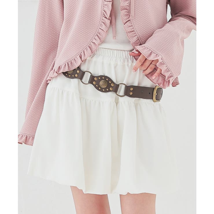 ベルト 合皮 装飾 | Honeys | 詳細画像6 