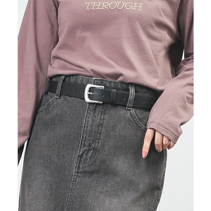 ベルト 合皮 ヴィンテージライク | Honeys | 詳細画像5 