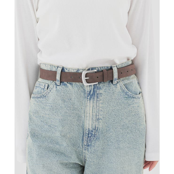 ベルト 合皮 ヴィンテージライク | Honeys | 詳細画像8 