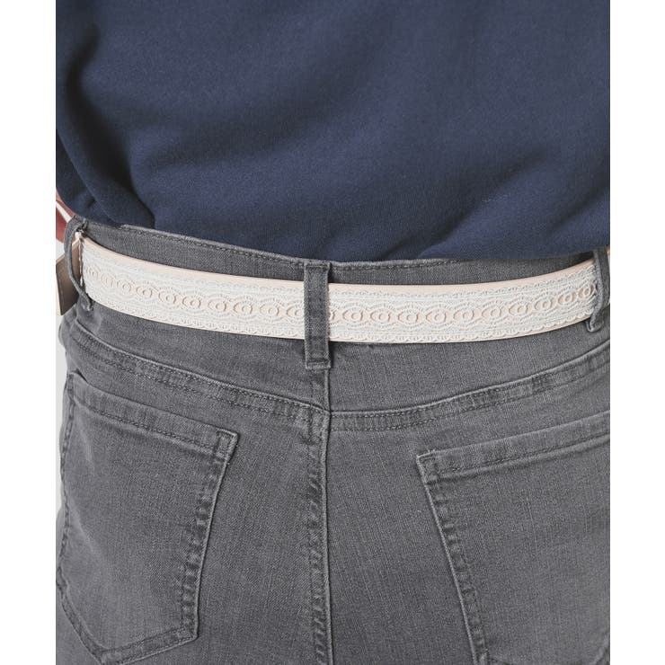 ベルト 合皮ベルト レース使い | Honeys | 詳細画像5 