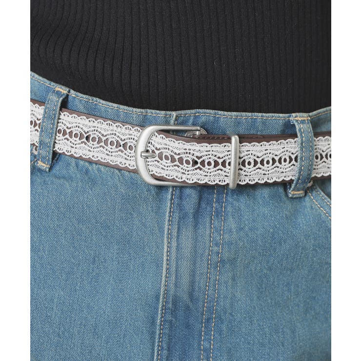 ベルト 合皮ベルト レース使い | Honeys | 詳細画像9 