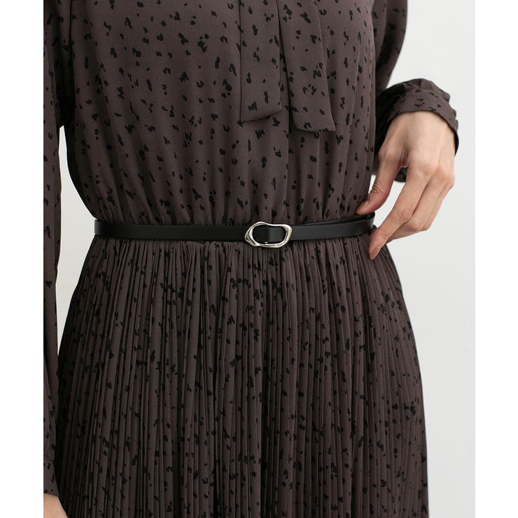 クロシルバー | ベルト 細ベルト 合皮 | Honeys