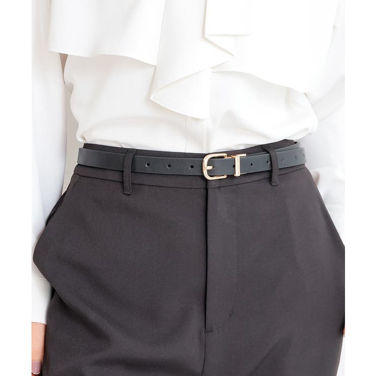 クロ×チャ | ベルト 細ベルト リバーシブルベルト | Honeys