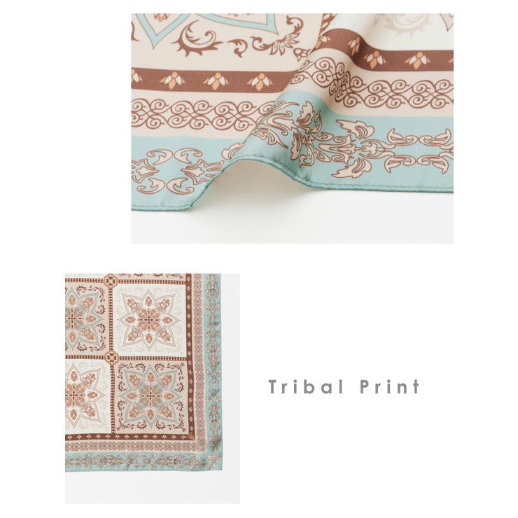 スカーフ サテン チェーン柄 | Honeys | 詳細画像11 