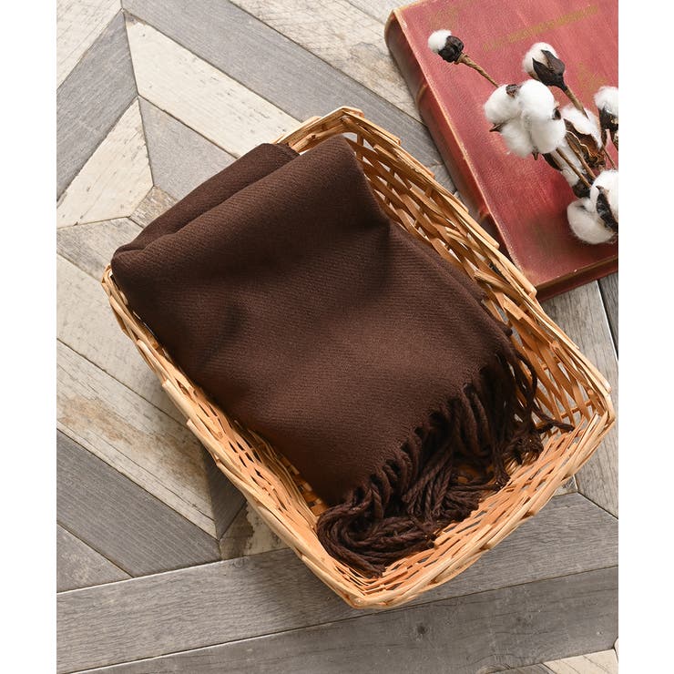 ブラウン | ストール 吸湿発熱 抗菌 | Honeys