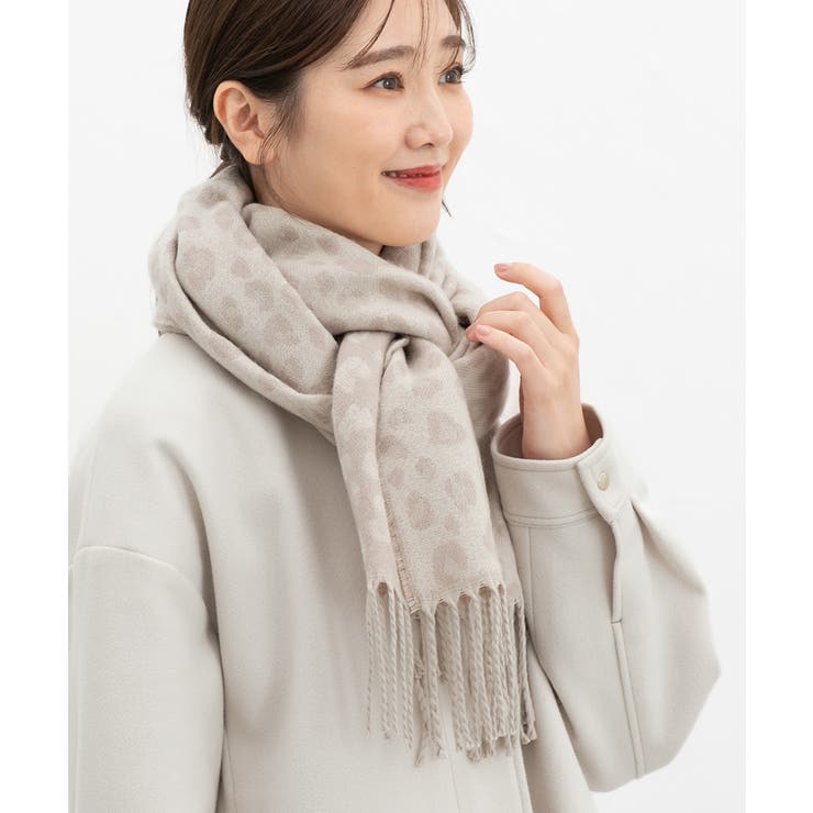 ピンクベージュ | マフラー 吸湿発熱 抗菌 | Honeys