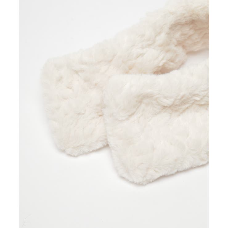 ティペット ブローチ付き フェイクファー | Honeys | 詳細画像16 