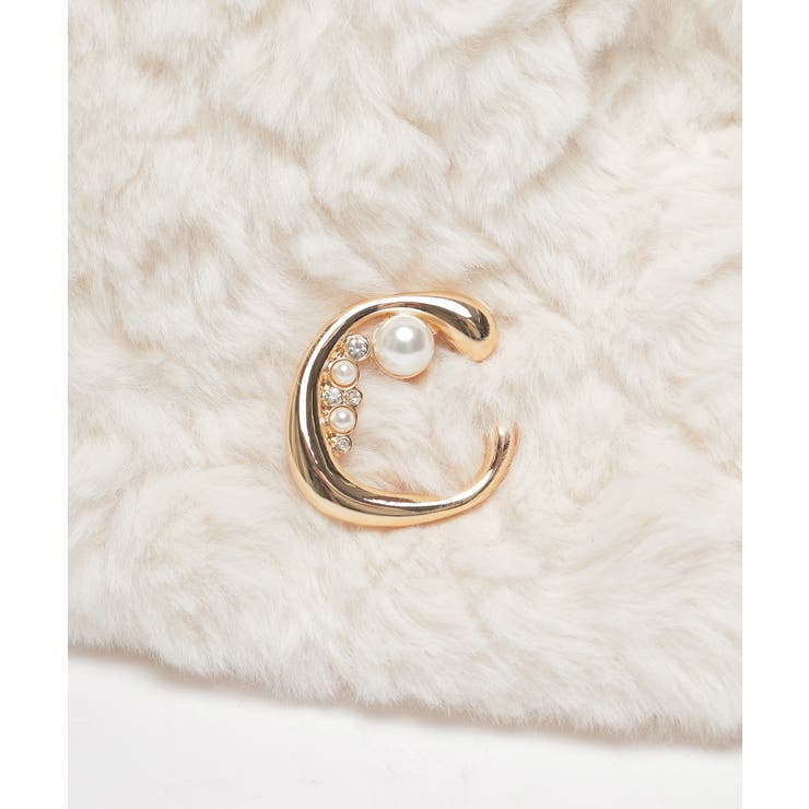 ティペット ブローチ付き フェイクファー | Honeys | 詳細画像17 