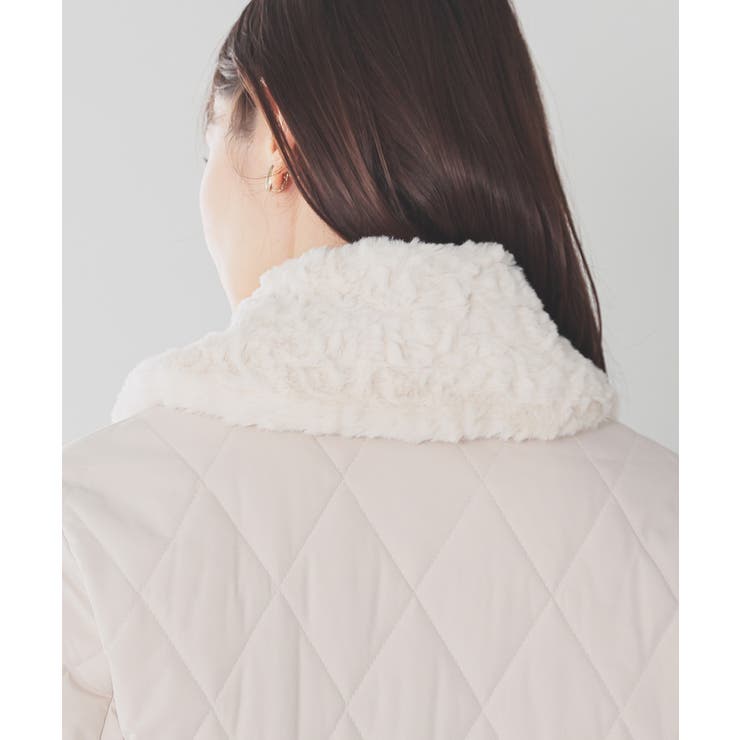 ティペット ブローチ付き フェイクファー | Honeys | 詳細画像4 