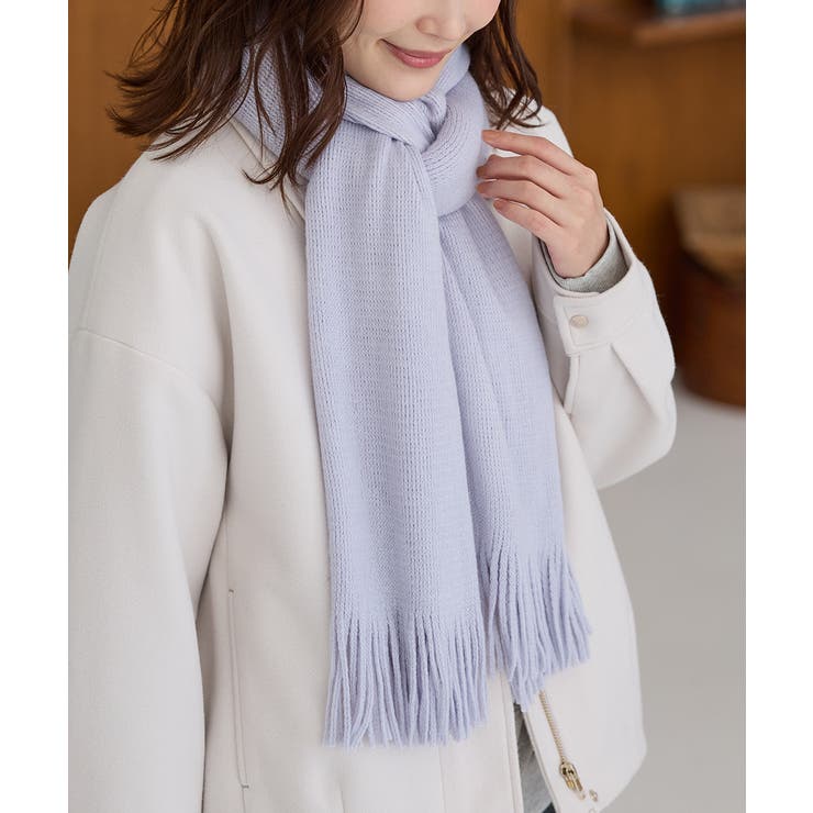 ラベンダー | マフラー 吸湿発熱 抗菌 | Honeys